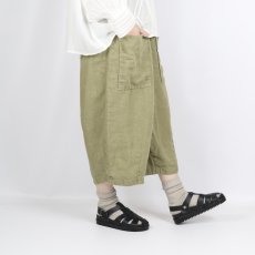 画像3: tumugu ソリトリネン(1)　8分丈パンツ 3色 (3)