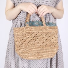 画像30: maison de soil　RAFFIA M BAG (COMBI)　10色 (30)