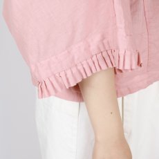 画像12: tukuroi 製品染め 綿麻平織 2WAY プリーツブラウス 4色 (12)