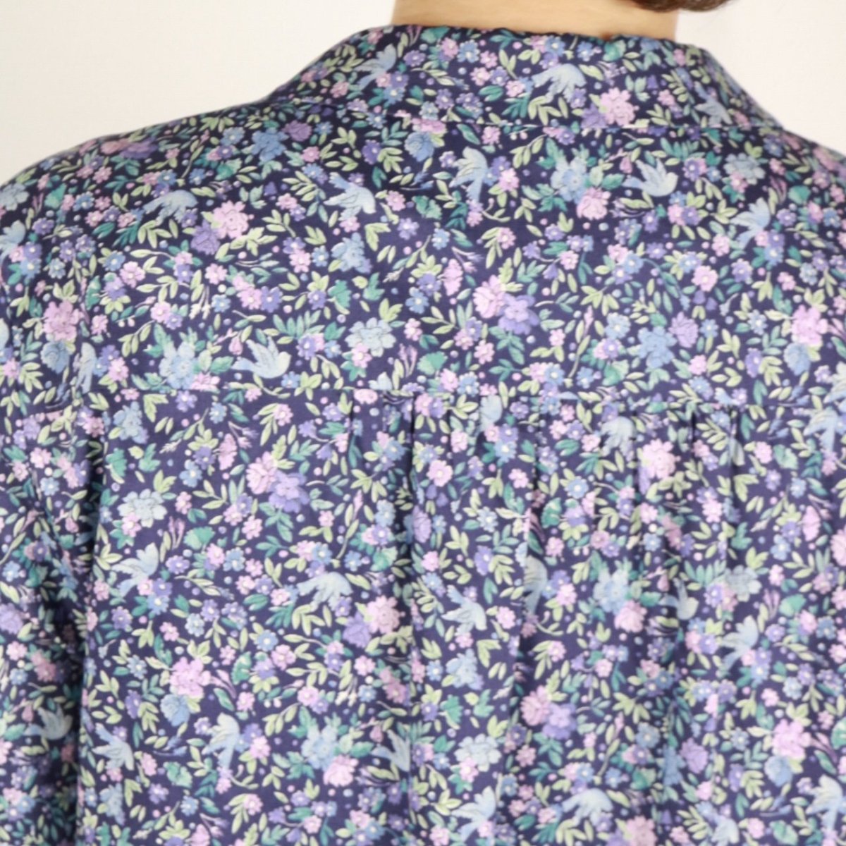 画像23: Crespi リバティタナローン ブラウス 3色 (23)