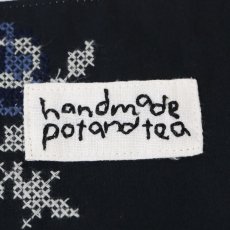 画像21: pot and tea クロスステッチ斜め掛けバッグ 2色 (21)