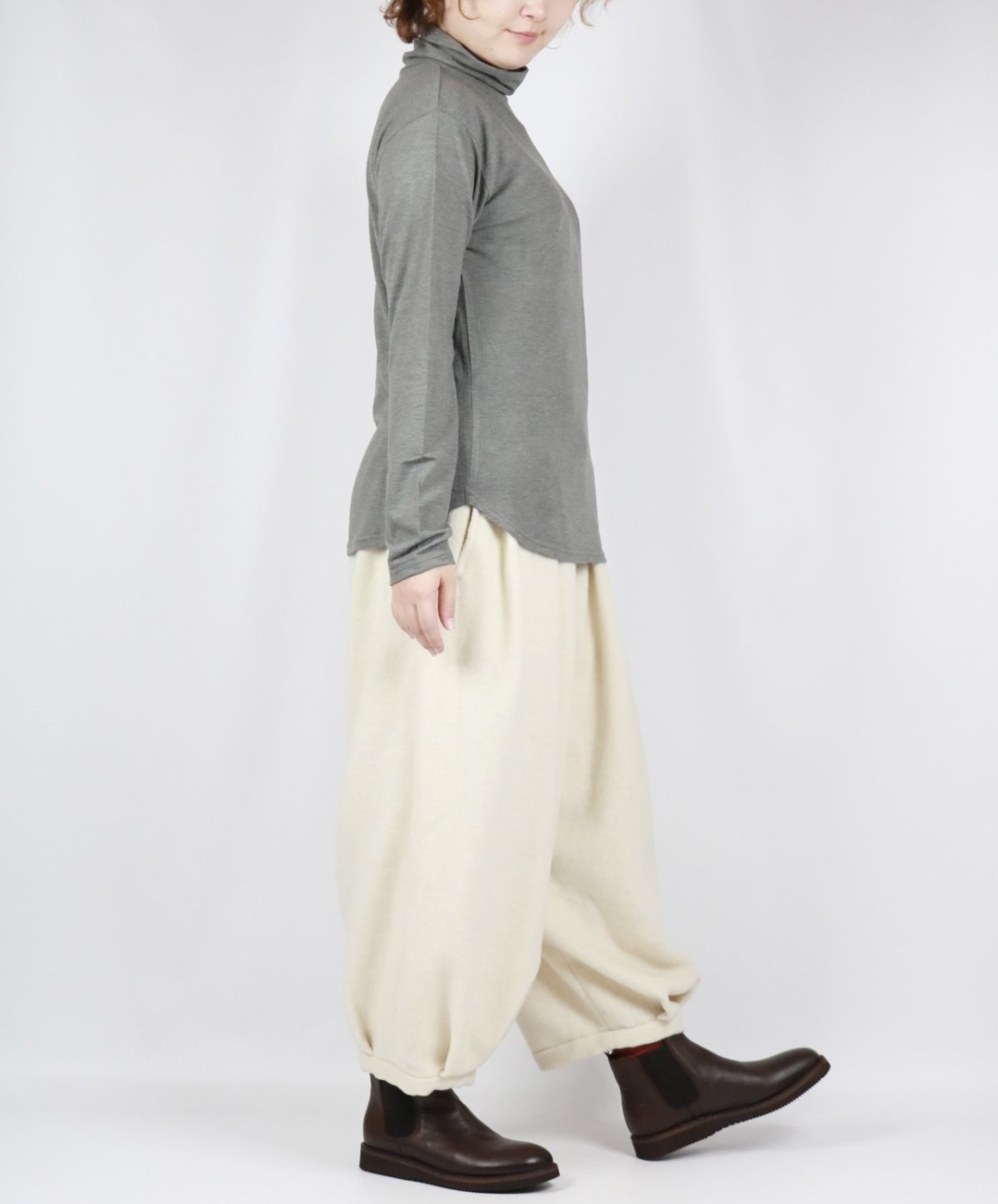 画像34: tumugu: エコウールモッサパンツ 3色 (34)