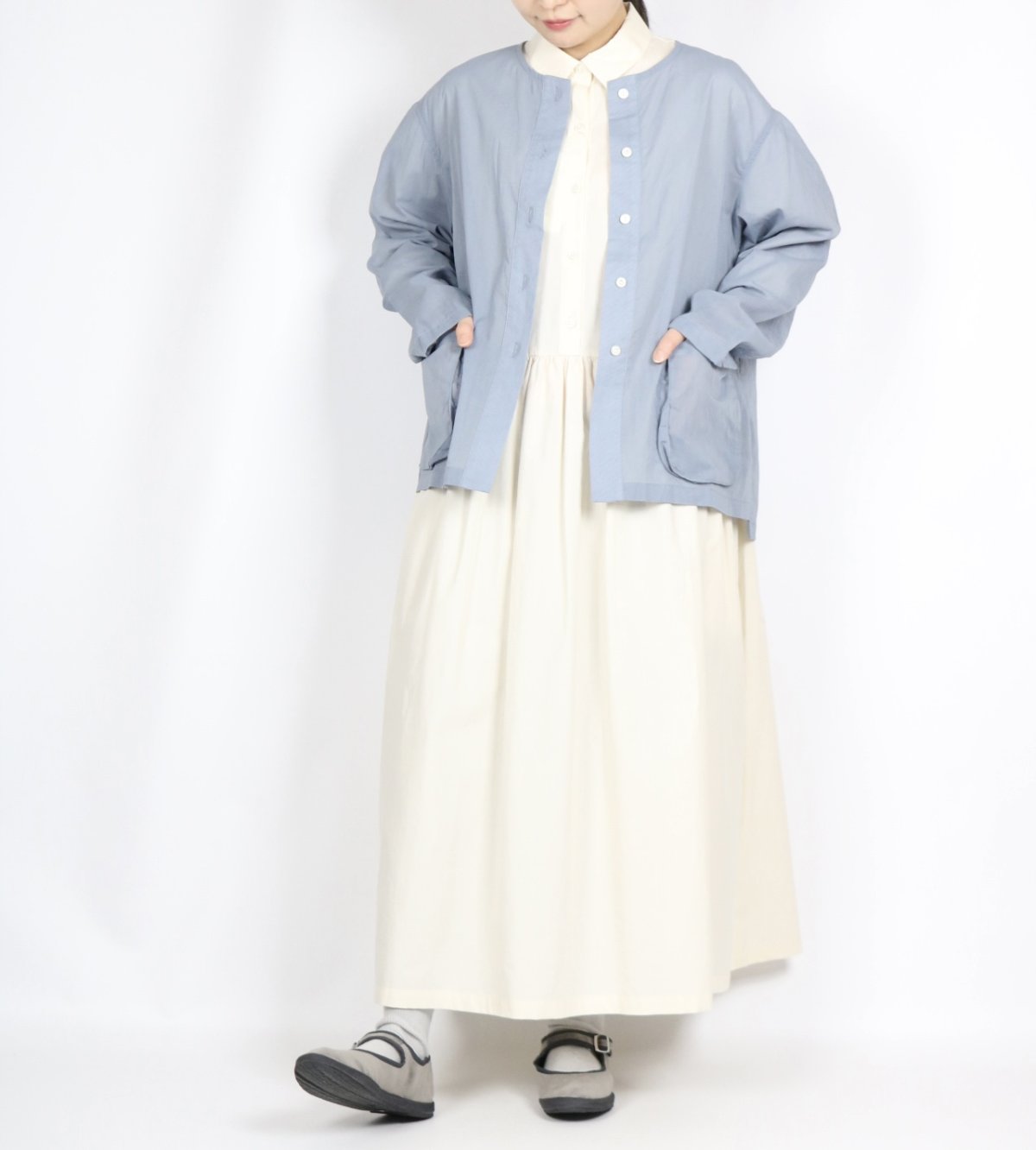 画像19: 20%OFF SALE!  LABORATORY マスキュリンシャツ 3色 (19)