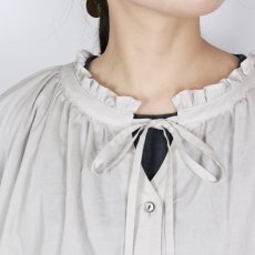 画像5: LUEUF FRILL NECK SHIRT 3色 (5)