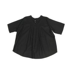 画像29: sosotto  綿麻 前身LIBERTY  後ろタックブラウス  2色 (29)
