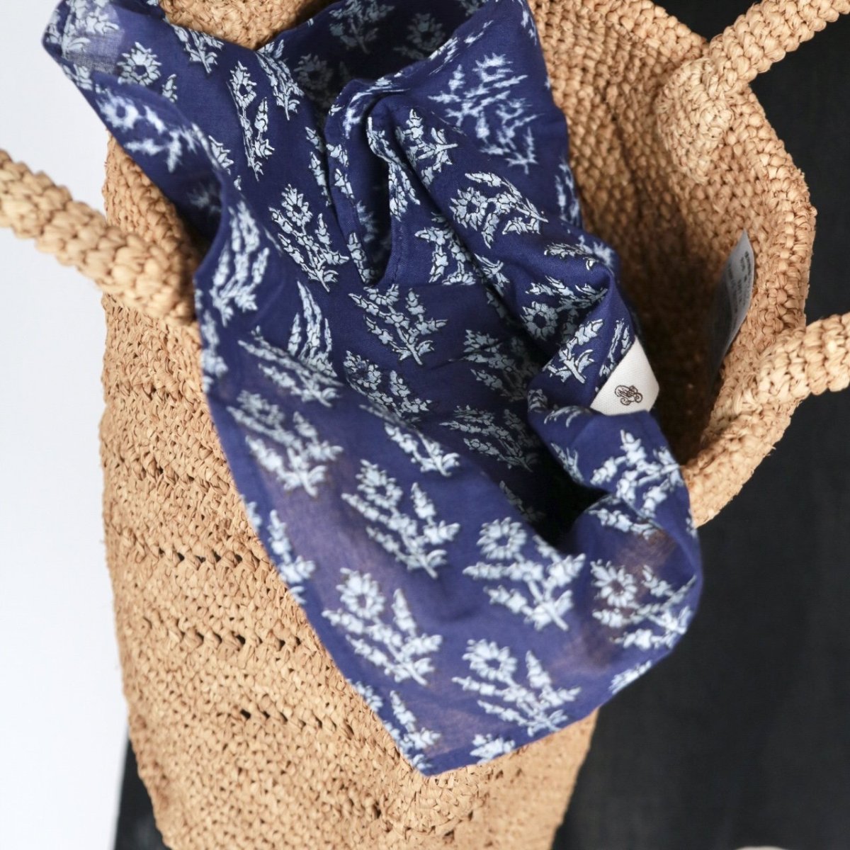 画像39: maison de soil　RAFFIA M BAG (COMBI)　10色 (39)