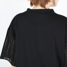 画像22: nachukara ナチュラル天竺袖コンビTシャツ　2色 (22)