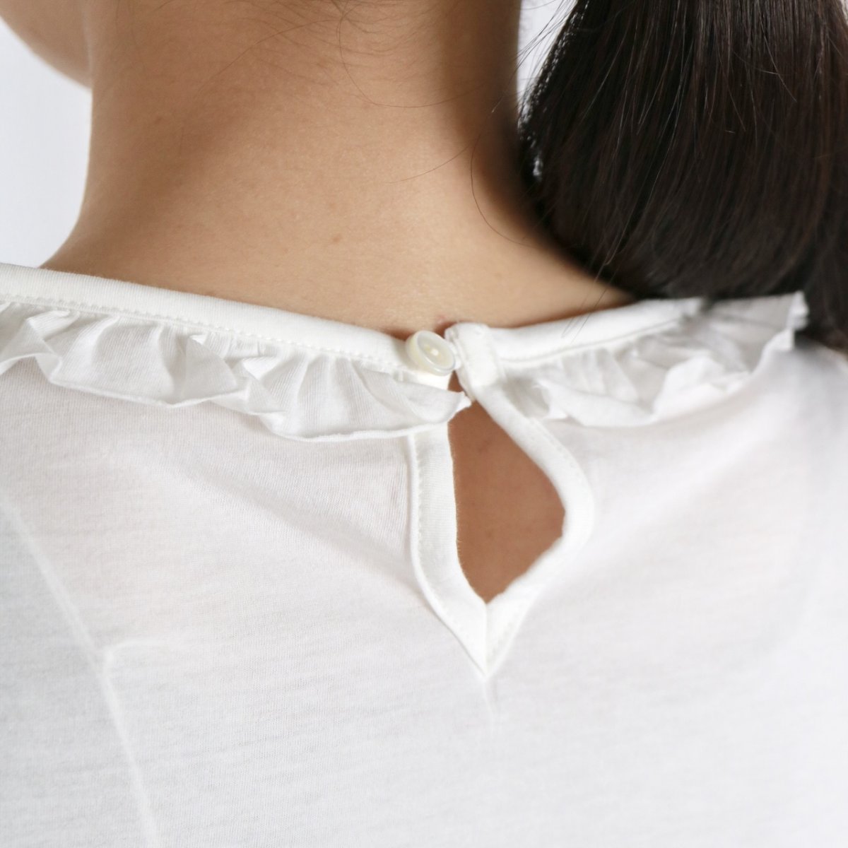 画像20: Gauze#　シンプリー フリルプルオーバー　3色 (20)