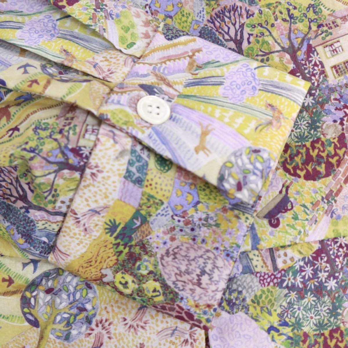 画像47: Crespi  BOTANICAL ESCAPEリバティワンピース 4色 (47)