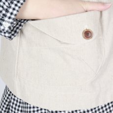 画像4: tumugu:  コットンリネンポリベスト 2色 (4)