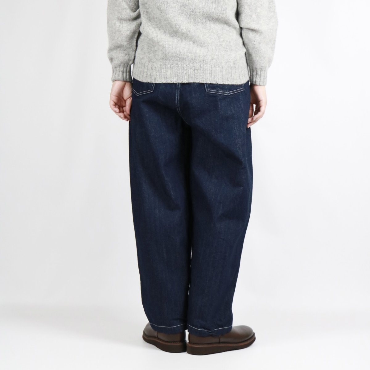 画像3: NARU 12ozムラデニムラウンドパンツ　 (3)