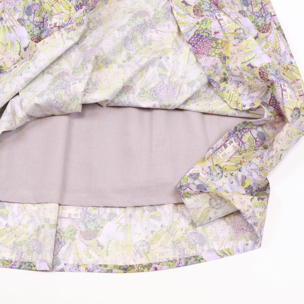 画像49: Crespi  BOTANICAL ESCAPEリバティワンピース 4色 (49)