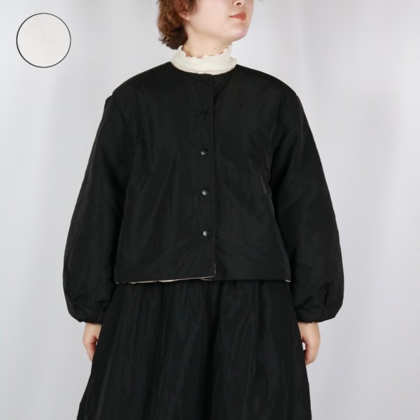 クラネ　黒ランタンスリーブ　ジャケット　タグ付き CLANE（クラネ）の「【CLANE/クラネ】LANTERN SLEEVE JACKET