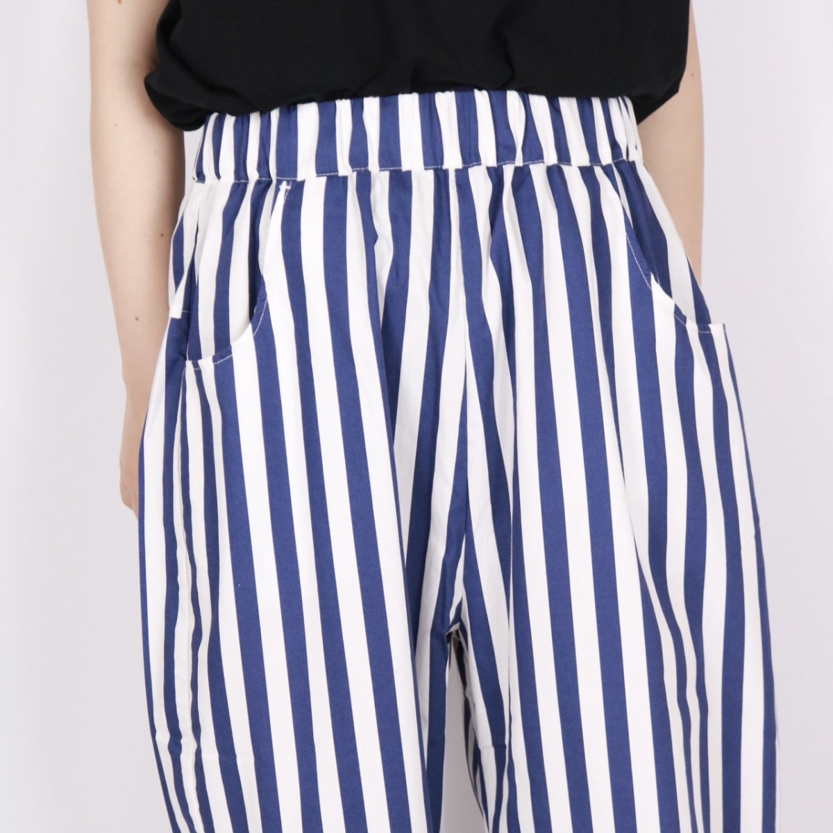 画像27: NARUブロード　ストライプ　チェック柄 ノッポパンツ　3柄 (27)