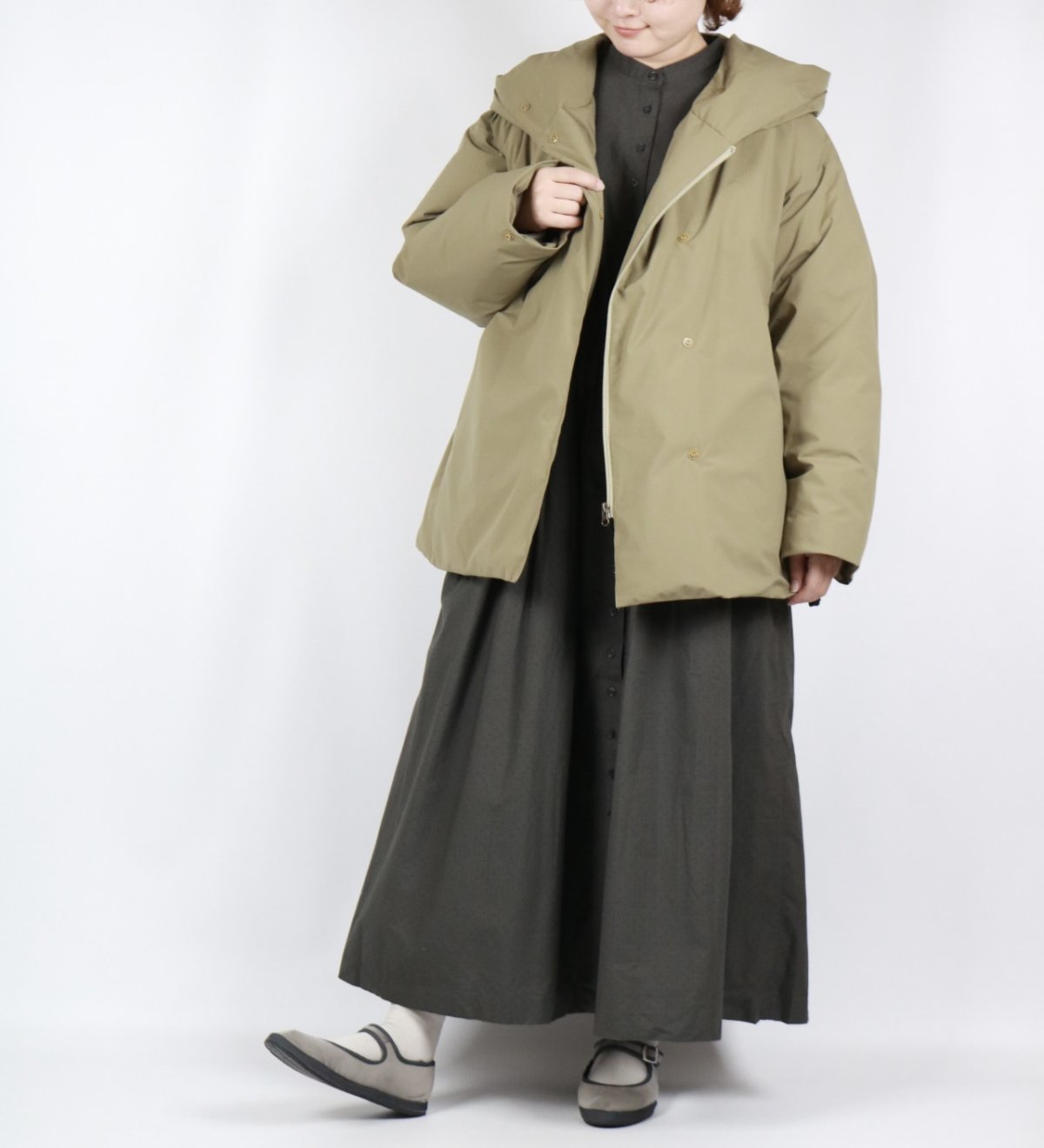 画像4: blue willow  ダウンジャケット　2色 (4)