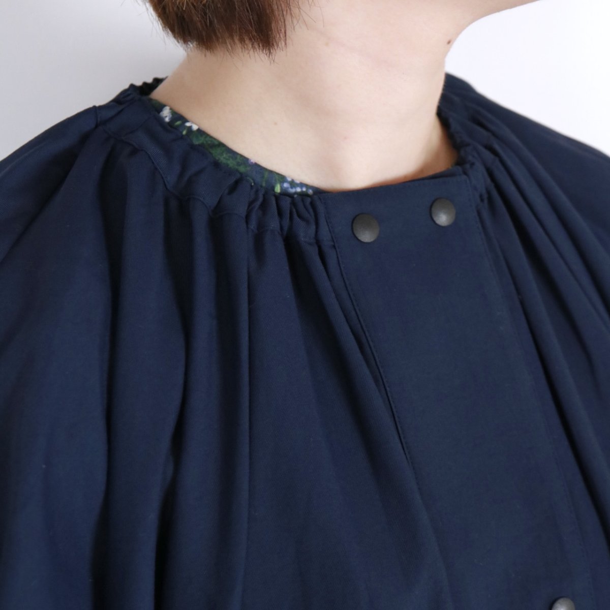 画像33: LUEUF　ギャザーネック ワイドブルゾン　2色 (33)