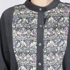 画像10: sosotto　細コール×LIBERTY ビブヨーク ワンピース　2色 (10)