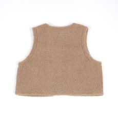 画像29: NARU   もこもこプードルパイル ショートベスト  3色 (29)