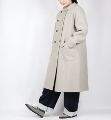 画像38: Vent d'ouest ウールソフト圧縮ノーカラーコート 4色 (38)