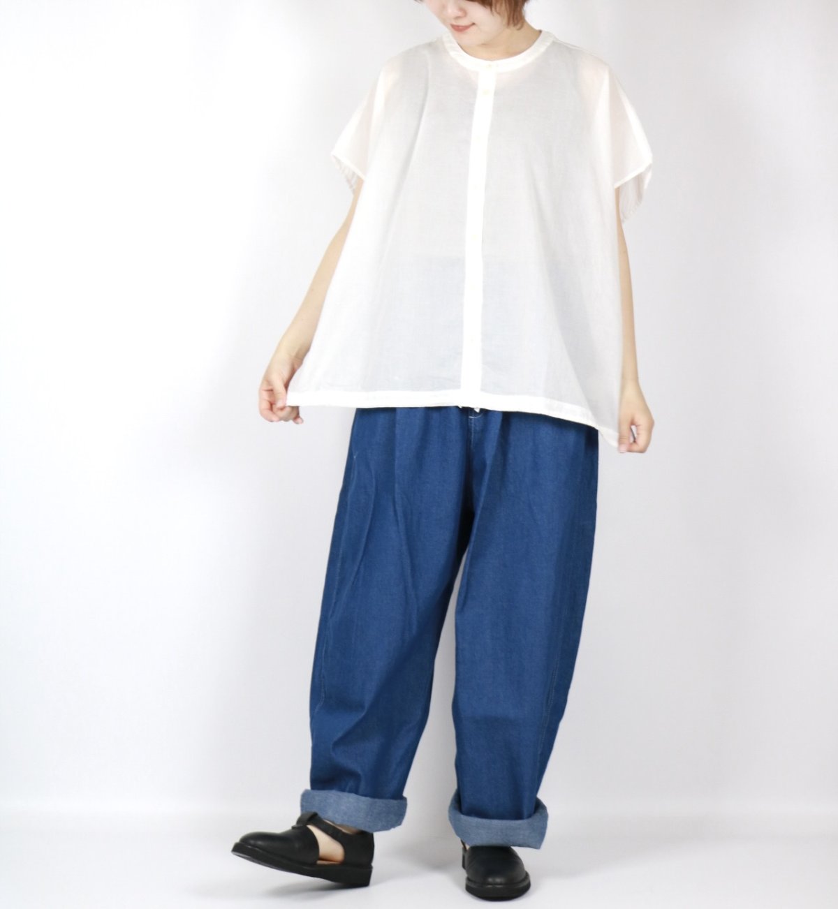 画像9: DIARIES ワイドシャツ 3色 (9)