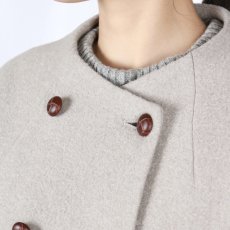 画像44: Vent d'ouest ウールソフト圧縮ノーカラーコート 4色 (44)