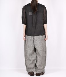 画像29: Gauze＃GATHER SLEEVE MODERNIST BLOUSE 3色 (29)