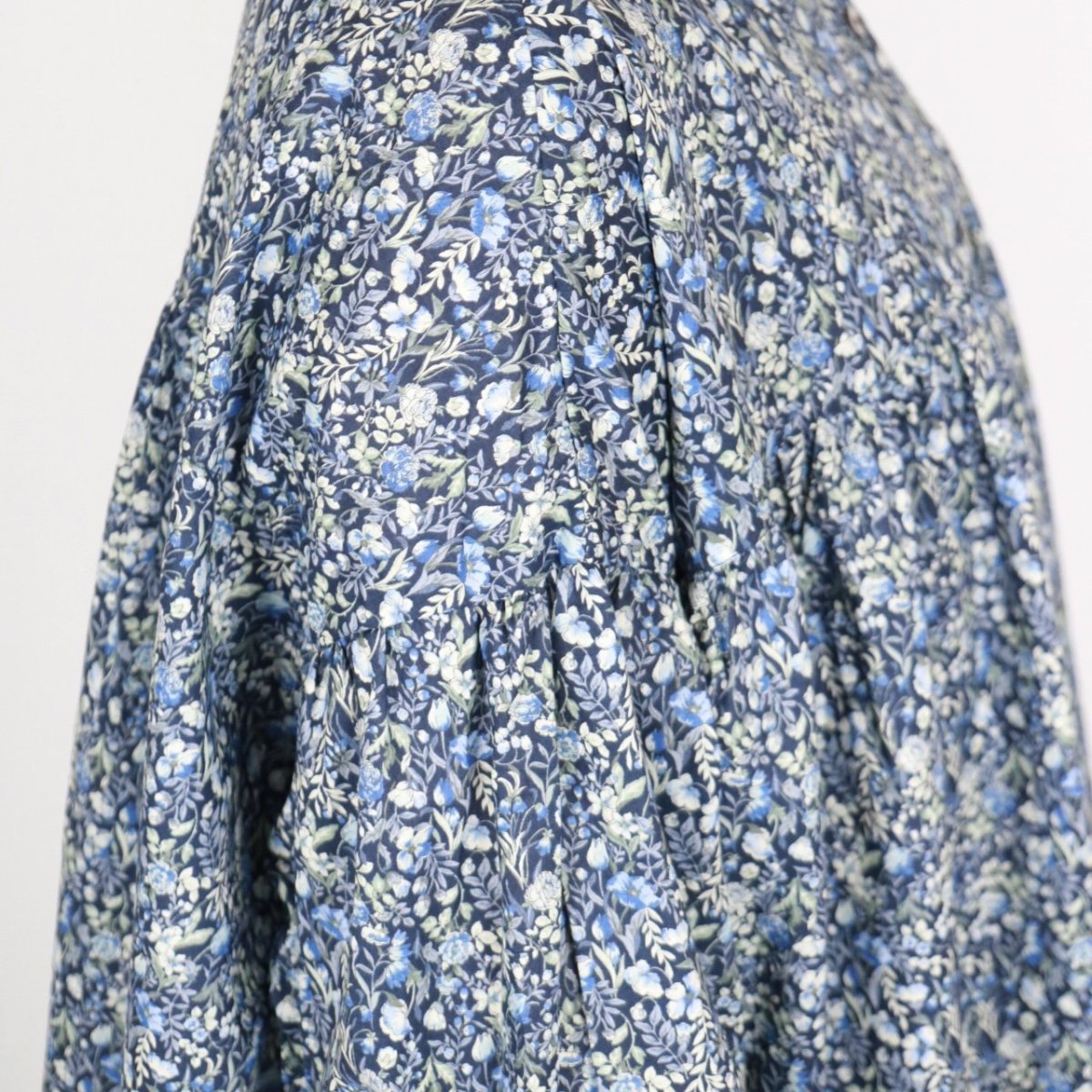 画像18: DIARIES  フラワープリント バンドカラーシャツ   2色 (18)