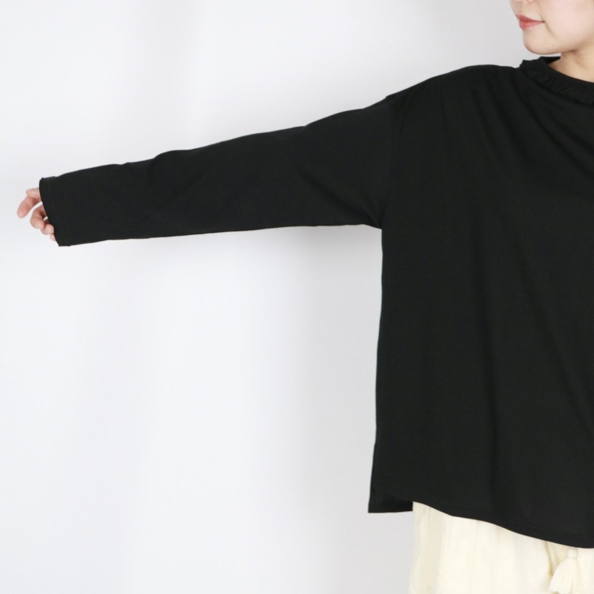 画像27: Gauze#　シンプリー フリルプルオーバー　3色 (27)