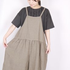 画像5: Gauze# スカラップレースTRAVAILサロペット 2色 (5)