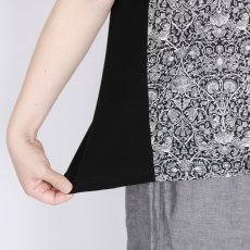 画像36: sosotto ストレッチフライスLIBERTY前身頃ノースリーブブラウス 3色 (36)
