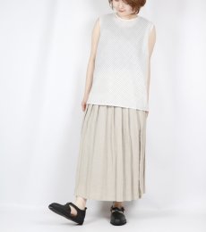 画像3: DIARIES DOT BACK GATHER SLEEVELESS 2色 (3)