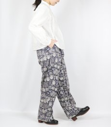 画像18: SOSOTTO LIBERTYPRINTタックギャザーパンツ　2色 (18)
