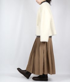 画像11: sosotto  フェイクファーニットカーデ   2色 (11)