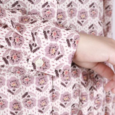 画像2: Crespi  BOTANICAL ESCAPEリバティワンピース 4色