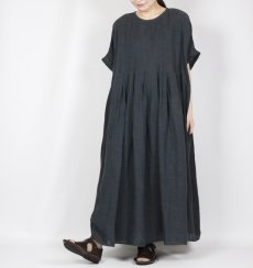 画像15: tumugu: 細番手リネンワンピース 2色 (15)