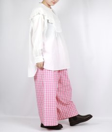 画像27: tumugu: ふわふわコットンフリルフードプルオーバー2色 (27)