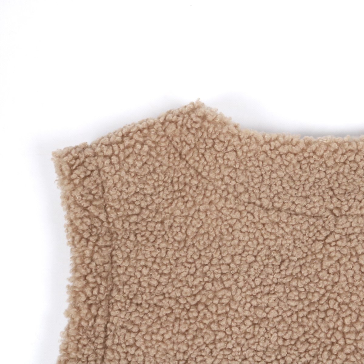 画像30: NARU   もこもこプードルパイル ショートベスト  3色 (30)