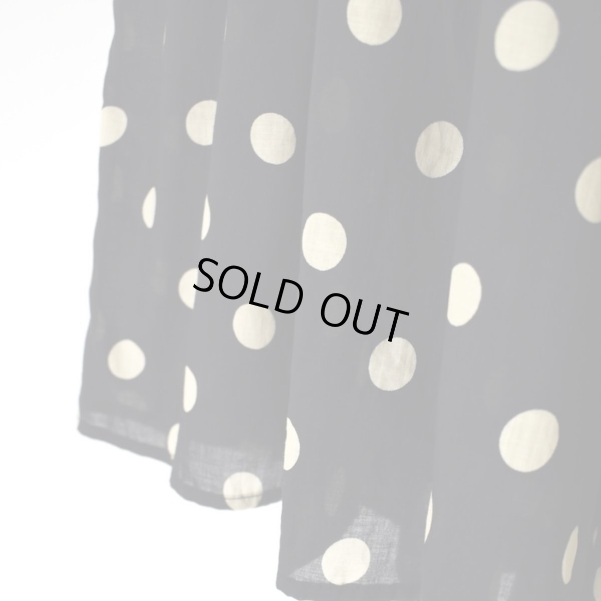 画像20: SOIL  80s COTTON VOILE DOT PRINT CULOTTES　２SIZE (20)