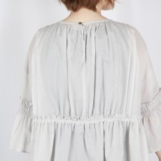 画像23: 【6月17日12:00までの期間限定販売】Nina Niina swing gather pullover 2色 (23)