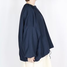 画像31: LUEUF GATHER NECK WIDE BLOUSON 2色 (31)