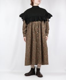 画像9: sosotto LIBERTYコーデュロイヨーク切替ギャザーOP 2色 (9)