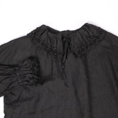 画像37: Gauze# ANTIQUE LACE FRILL 2WAY BLOUSE 2色 (37)