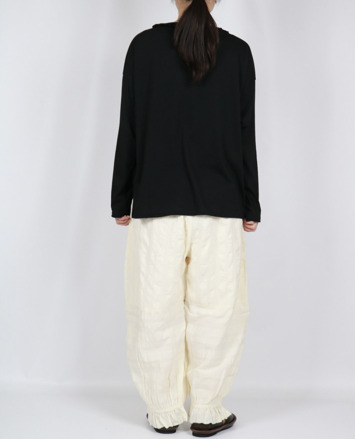 画像35: Gauze#　シンプリー フリルプルオーバー　3色 (35)