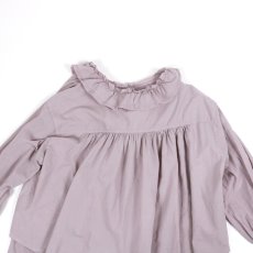 画像30: tumugu ふわふわコットンフリルレイヤードブラウス　LAVENDER (30)