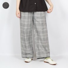 画像1: tukuroi  コットンリネンワイドストレートパンツ 2色 (1)