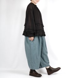 画像6: ROBE de PEAU　Camille ウールタックパンツ　3色 (6)