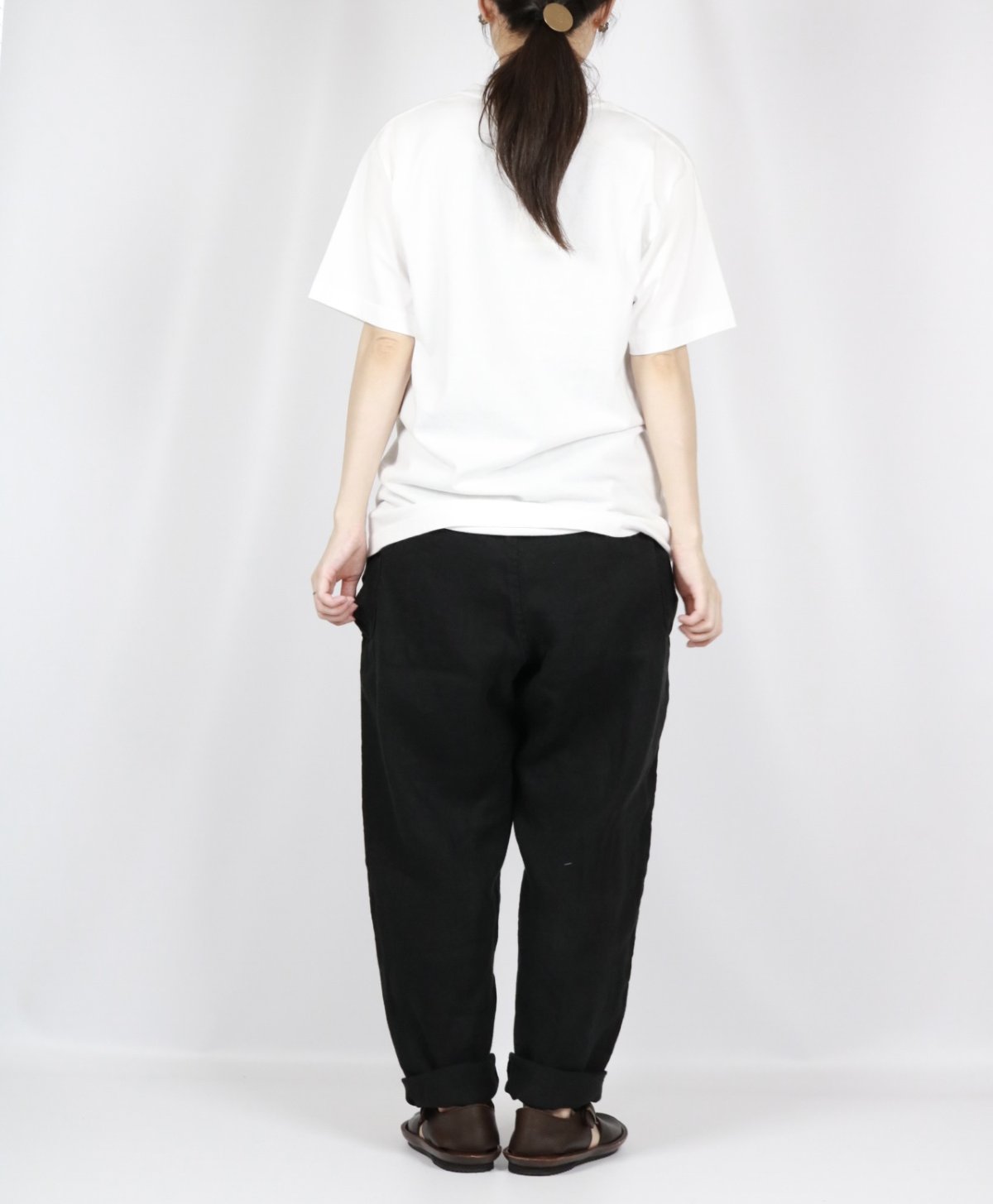 画像31: tumugu:　ソリトリネン イージーパンツ　3色 (31)