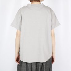 画像33: tumugu:ラフィ天竺 プリントTシャツ(アルファベット) 4色 (33)
