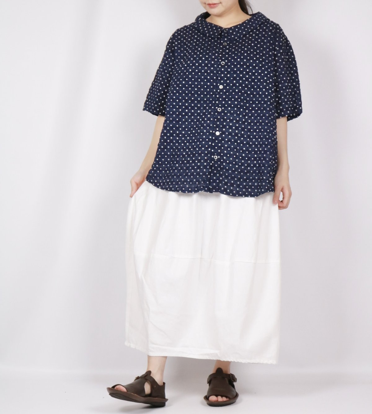 画像25: NARU 8オンスムラデニムエッグスカート 4色 (25)