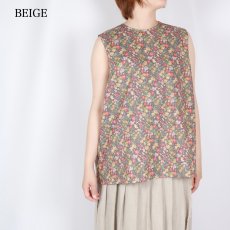 画像24: DIARIES FLOWER BACK GATHER SLEEVELESS 3色 (24)